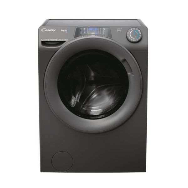 Candy | Washing Machine | RP4 476BWMRR/1-S | Energy efficiency class A | Front loading | Washing capacity 7 kg | 1400 RPM | Depth 45 cm | Width 60 cm | Display | TFT | Steam function | Wi-Fi | Anthracite