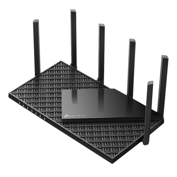 AXE5400 Tri-Band Gigabit Wi-Fi 6E Router | Archer AXE75 | 802.11ax | 10/100/1000 Mbit/s | Ethernet LAN (RJ-45) ports 4 | Mesh Support Yes | MU-MiMO No | No mobile broadband | Antenna type External | 1