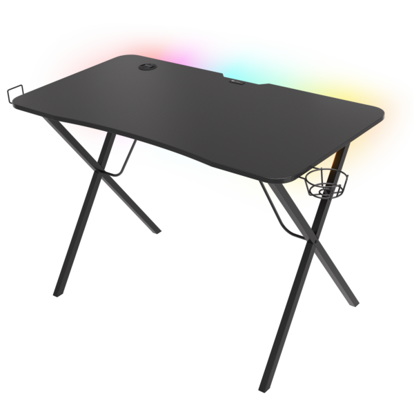 Genesis Holm 200 RGB Gaming Desk, Black | Genesis | Holm 200 RGB | Black