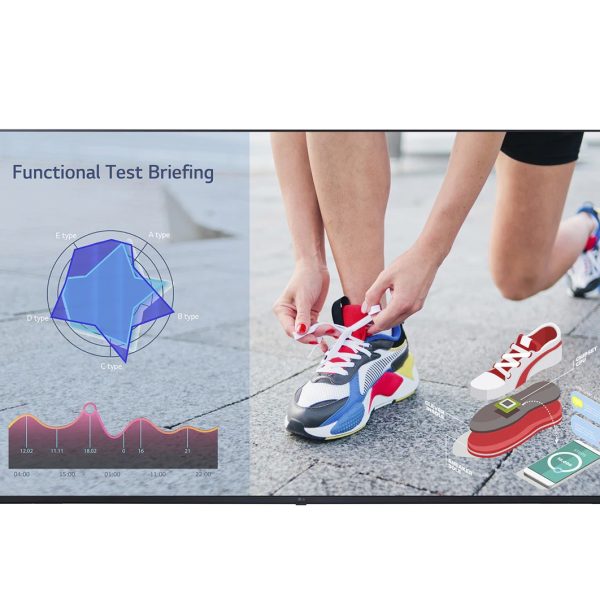 LG 55UL3J-E 55" UHD Digital Signage with webOS | LG | 55UL3J-E | 55 " | Landscape/Portrait | 16/7 | WebOS | 400 cd/m² | 178 ° | 178 °