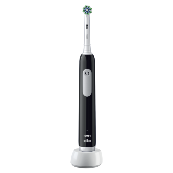 Oral-B | Electric Toothbrush | Pro Series 1 Cross Action | Rechargeable | For adults | Number of brush heads included 1 | Number of teeth brushing modes 3 | Black