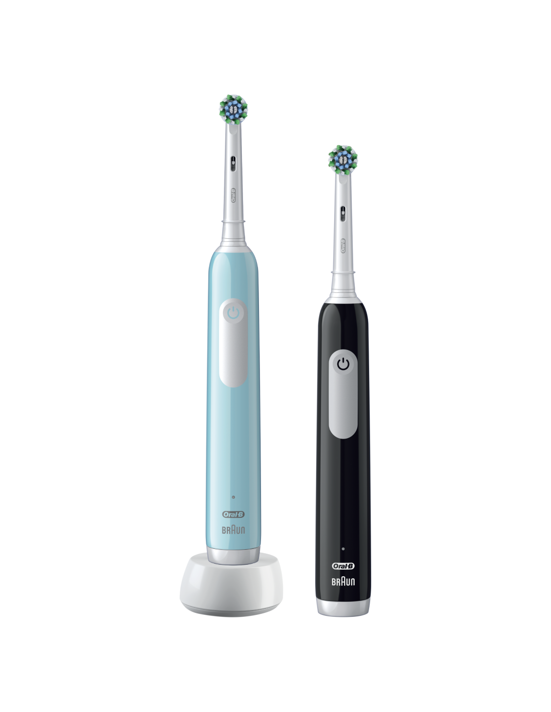 Oral-B | Electric Toothbrush | Pro Series 1 Duo | Rechargeable | For adults | Number of brush heads included 2 | Number of teeth brushing modes 3 | Blue/Black