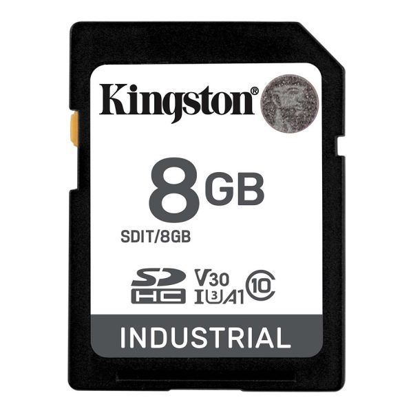 Kingston | SDHC SD | Flash Memory Card | 8 GB | Black