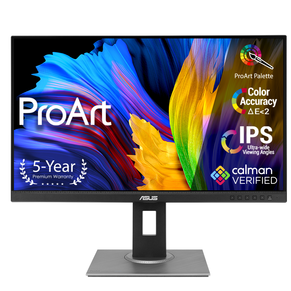 Asus | ProArt Display | PA278QV | 27 " | IPS | WQHD | 16:9 | 75 Hz | 5 ms | 2560 x 1440 | 350 cd/m² | HDMI ports quantity 1 | Black