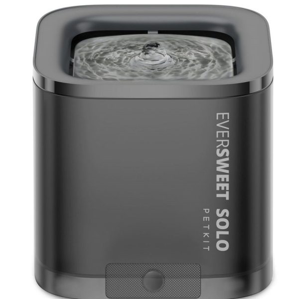 PETKIT | Smart Pet Drinking Fountain | Eversweet Solo | Capacity 1.8 L | Filtering | Material Plastic | Grey
