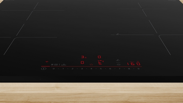 Bosch | Hob | PIE63KHC1Z | Induction | Number of burners/cooking zones 4 | Touch | Timer | Black - Image 3