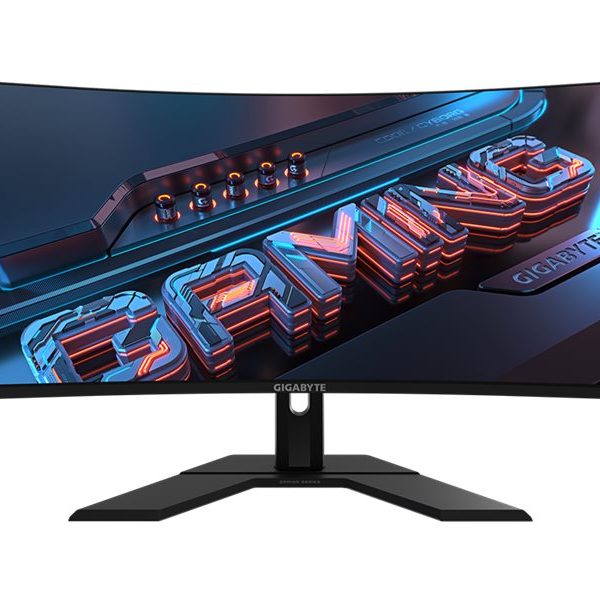 Gigabyte | Gaming Monitor | GS34WQC EU1 | 34 " | VA | 135 Hz | 1 ms | HDMI ports quantity 2 | Black