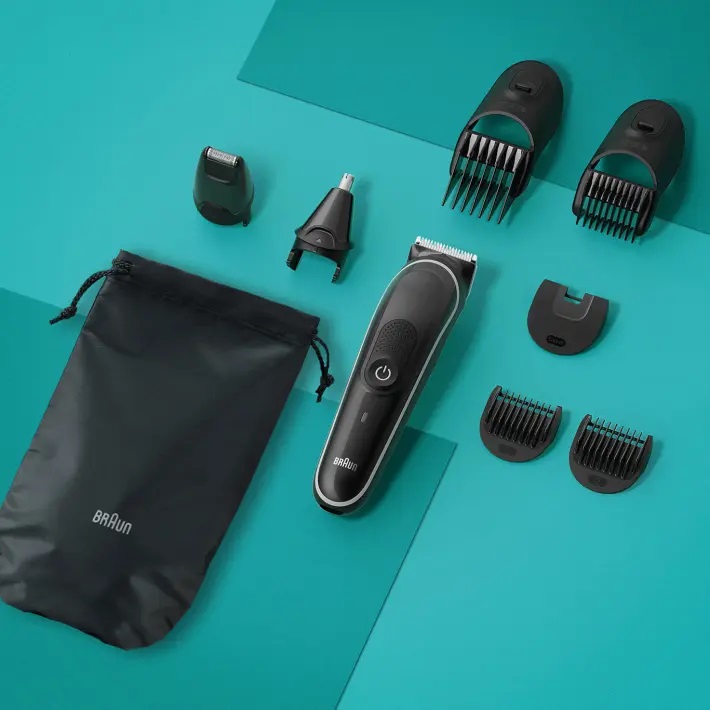 Braun | All-in-one trimmer | MGK3440 | Cordless | Number of length steps 13 | Black/Grey - Image 7