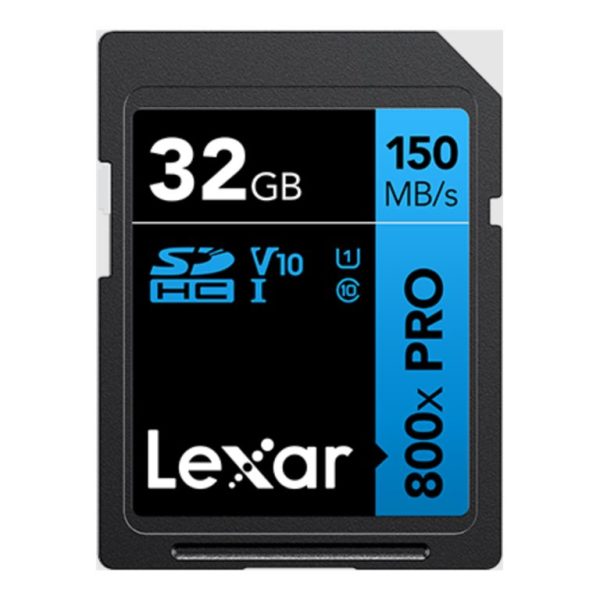 Lexar | Memory Card | Professional 800x PRO | 32 GB | SDXC | Flash memory class UHS-I