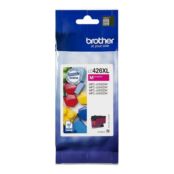 Brother LC426XLM Original Ink Cartridge Magenta | Brother Brother LC | LC426XLM | Brother LC426XLM - High Yield - magenta - original - ink cartridge | Ink cartridge | Magenta