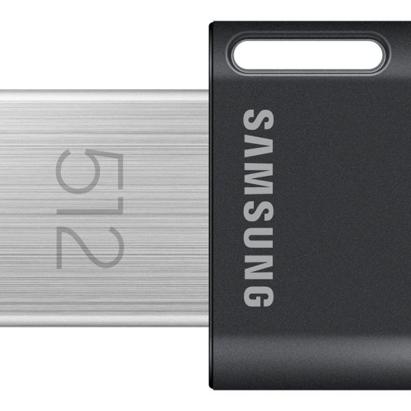 Samsung | FIT Plus | MUF-512AB/APC | 512 GB | USB 3.2 Gen 1 | Gray