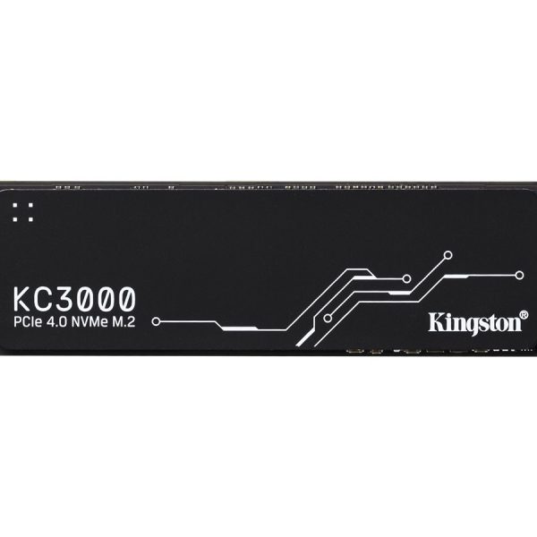 Kingston | SSD | KC3000 | 4096 GB | SSD form factor M.2 2280 | Solid-state drive interface PCIe NVMe Gen 4.0 x 4 | Read speed 7000 MB/s | Write speed 7000 MB/s