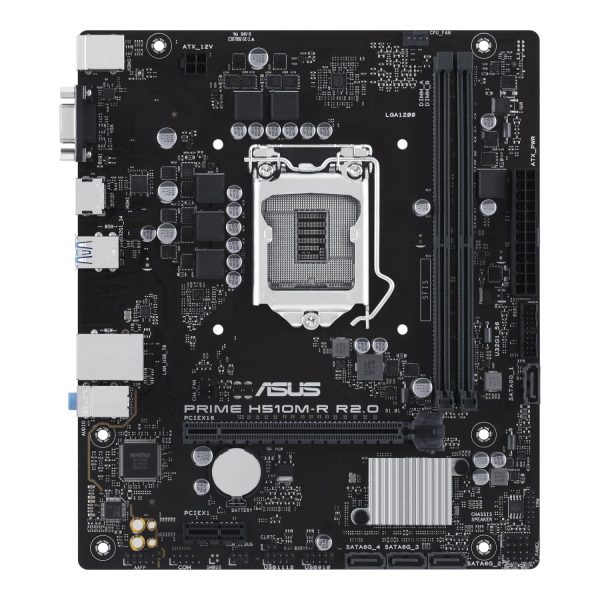 ASUS PRIME H510M-R R2.0-SI | Asus | Processor family Intel H470 | Processor socket 1 x LGA1200 Socket | 2 DIMM slots - DDR4, non-ECC, unbuffered | Supported hard disk drive interfaces SATA-600 | Number of SATA connectors 4