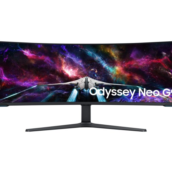 Samsung | Odyssey Neo G9 G95NC curved screen | LS57CG952NUXEN | 57 " | VA | Double UHD | 32:9 | 240 Hz | 1 ms | 2160 pixels | 350 cd/m² | HDMI ports quantity 3 | White | Warranty 36 month(s)