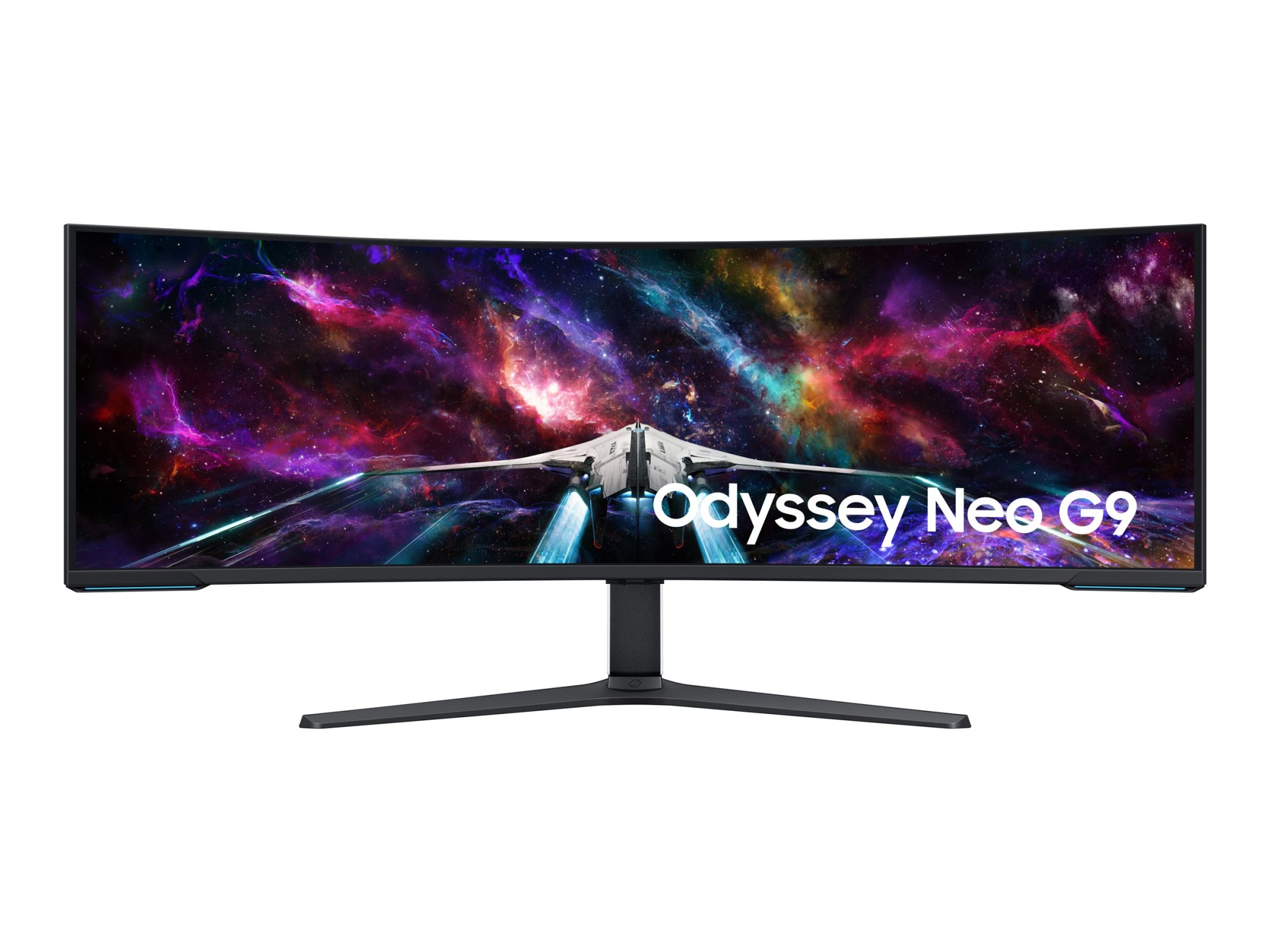 Samsung | Odyssey Neo G9 G95NC curved screen | LS57CG952NUXEN | 57 " | VA | Double UHD | 32:9 | 240 Hz | 1 ms | 2160 pixels | 350 cd/m² | HDMI ports quantity 3 | White | Warranty 36 month(s)