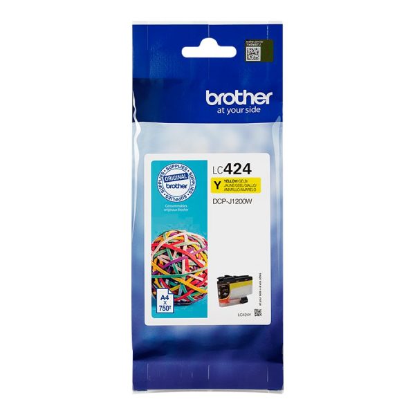 Brother LC-424Y | Ink Cartridge | Yellow