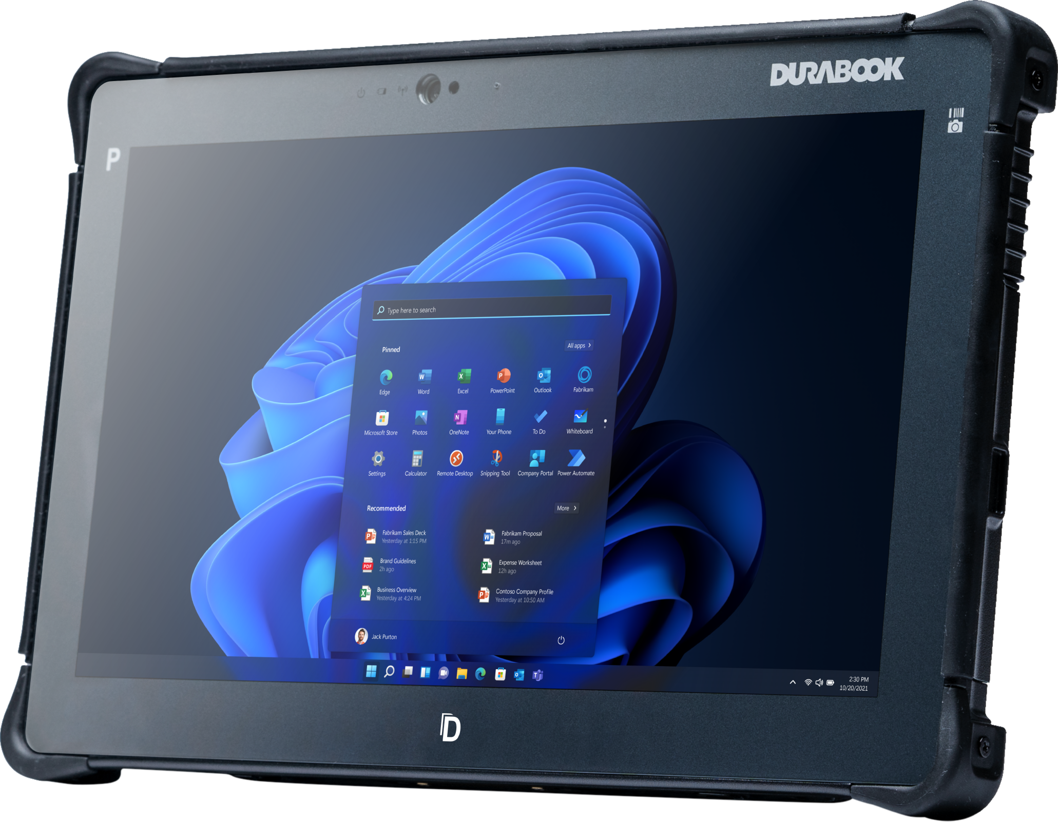 Durabook | R11L Rugged Tablet | 11.6 " | Black | Touchscreen Display | 1920 x 1080 pixels | Intel Pentium Gold Processor 8505 | 8 GB | 128 GB | Wi-Fi | Front camera | 2 MP | Bluetooth | 5.3 | Windows 11 Pro | Warranty 36 month(s)