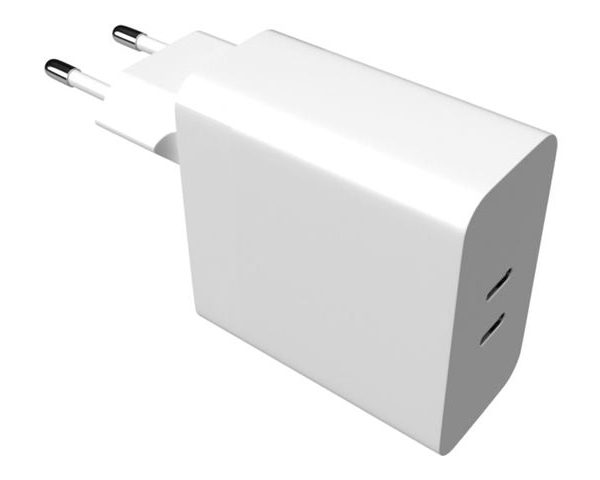 Fixed | Dual USB-C Mains Charger, PD support, 65W