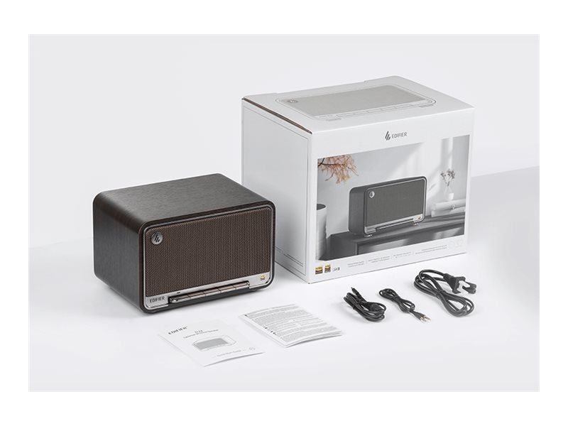 Edifier Tabletop Wireless Speaker | D32 | 60 W | Bluetooth | Black Walnut | Wireless connection - Image 7