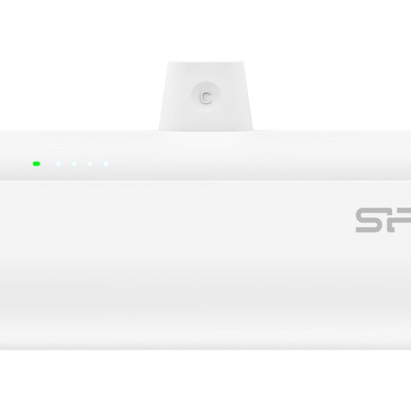Silicon Power Power Bank | QD50 | 5000 mAh | USB-C | White