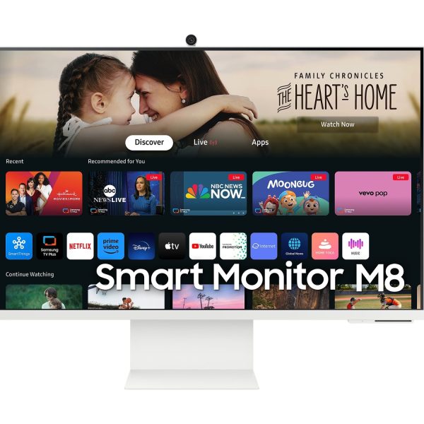 Samsung | LS32DM801UUXDU | 32 " | VA | 16:9 | 60 Hz | 4 ms | 3840 x 2160 pixels | 400 cd/m² | HDMI ports quantity 1 | White