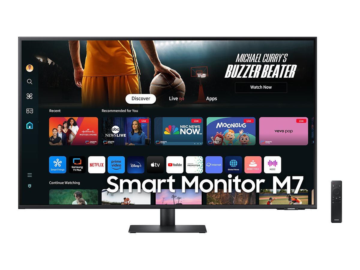 Samsung | LS43DM702UUXDU | 43 " | VA | 4K | 16:9 | 60 Hz | 4 ms | 3840 x 2160 pixels | 300 cd/m² | HDMI ports quantity 2 | Black