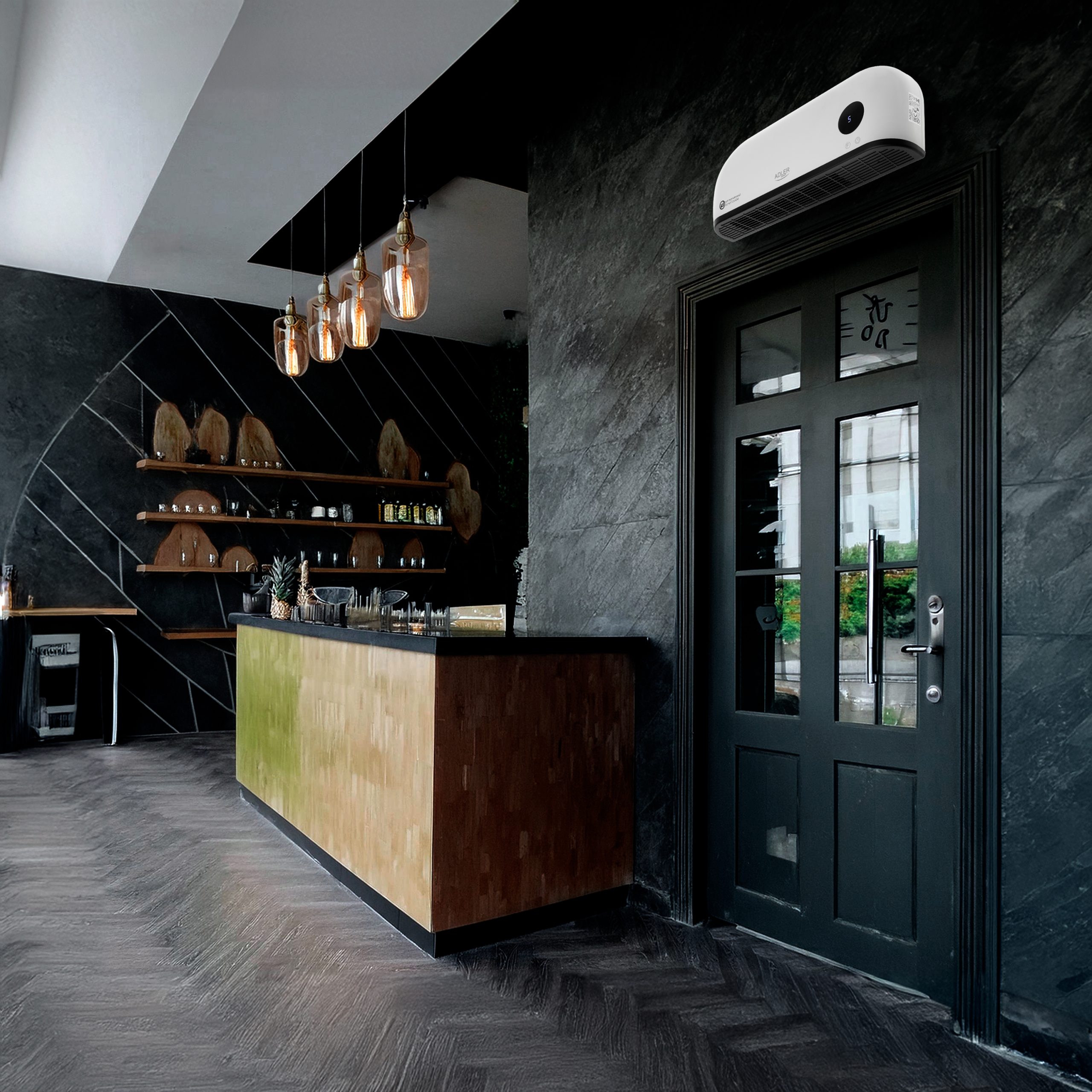 Adler LED Air Curtain Heater | AD 7751 | Air curtain | 2000 W | White - Image 9