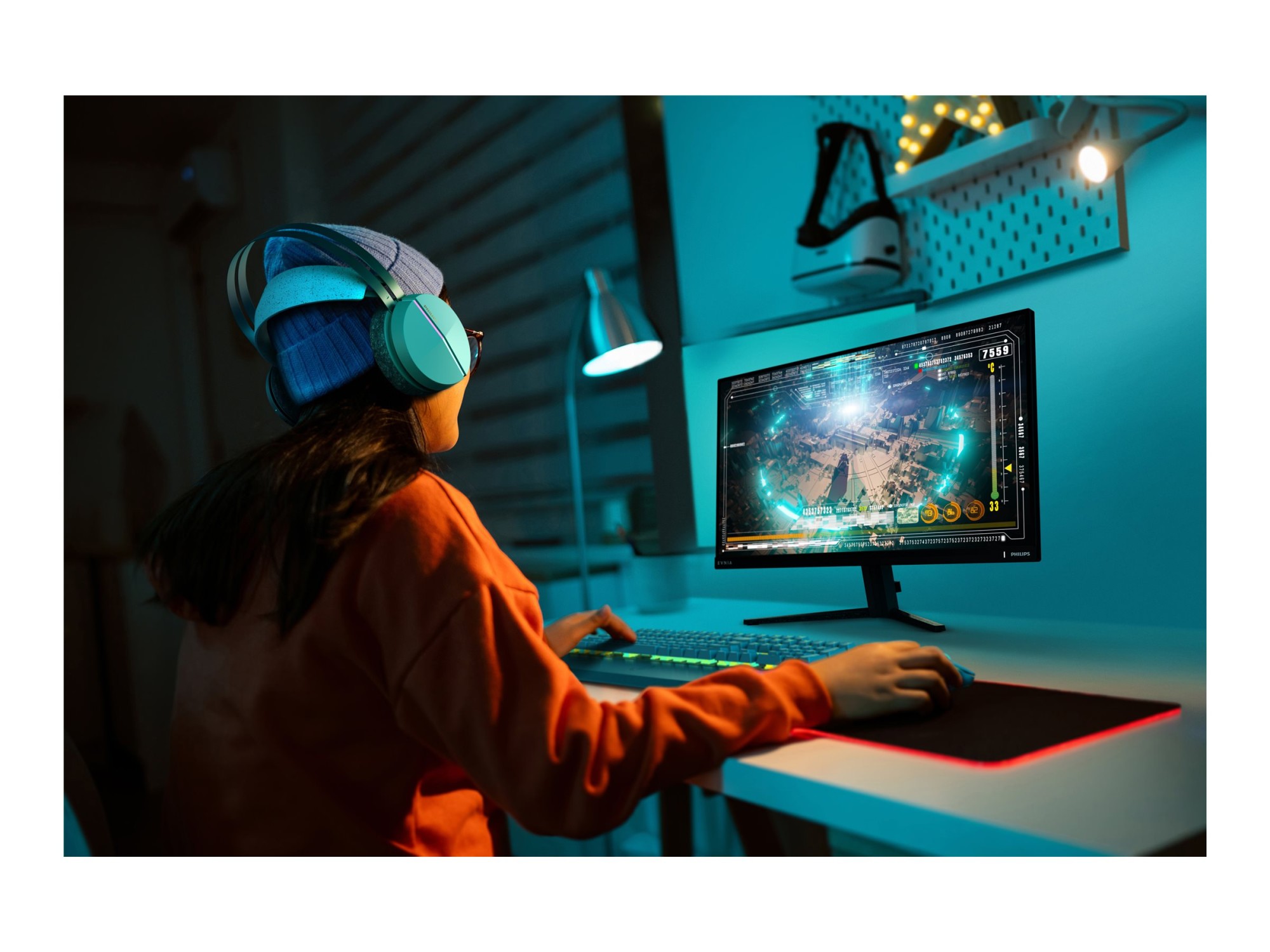 Philips | 24M2N3200S/00 | 24 " | IPS | 16:9 | 180 Hz | 1 ms | 1920 x 1080 pixels | 300 cd/m² | HDMI ports quantity 2 | Warranty 36 month(s) - Image 24