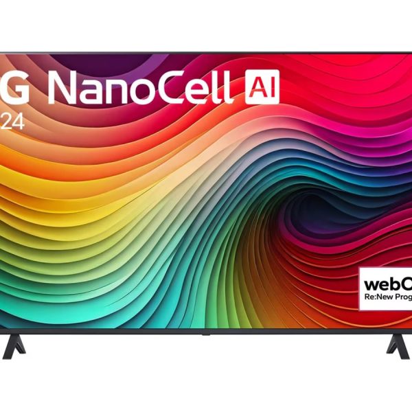 LG 4K NanoCell TV | 55NANO82T3B | 55" | Smart TV | webOS24 | UHD | Black