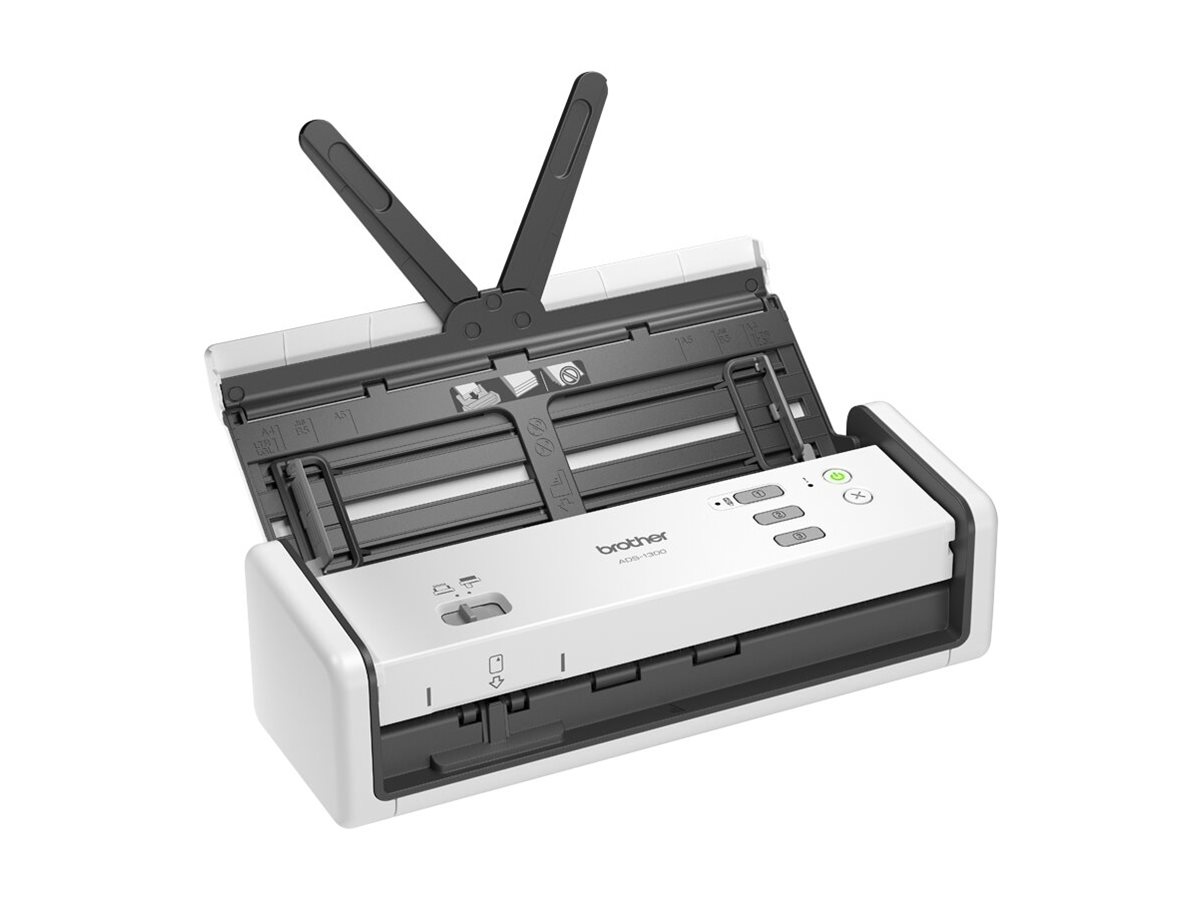Brother ADS-1300 Compact, Portable Document Scanner, Duplex | Brother