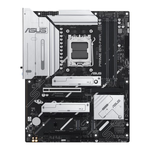 Asus | PRIME X870-P WIFI | Processor family AMD | Processor socket AM5 | DDR5 | Supported hard disk drive interfaces SATA, M.2 | Number of SATA connectors 2