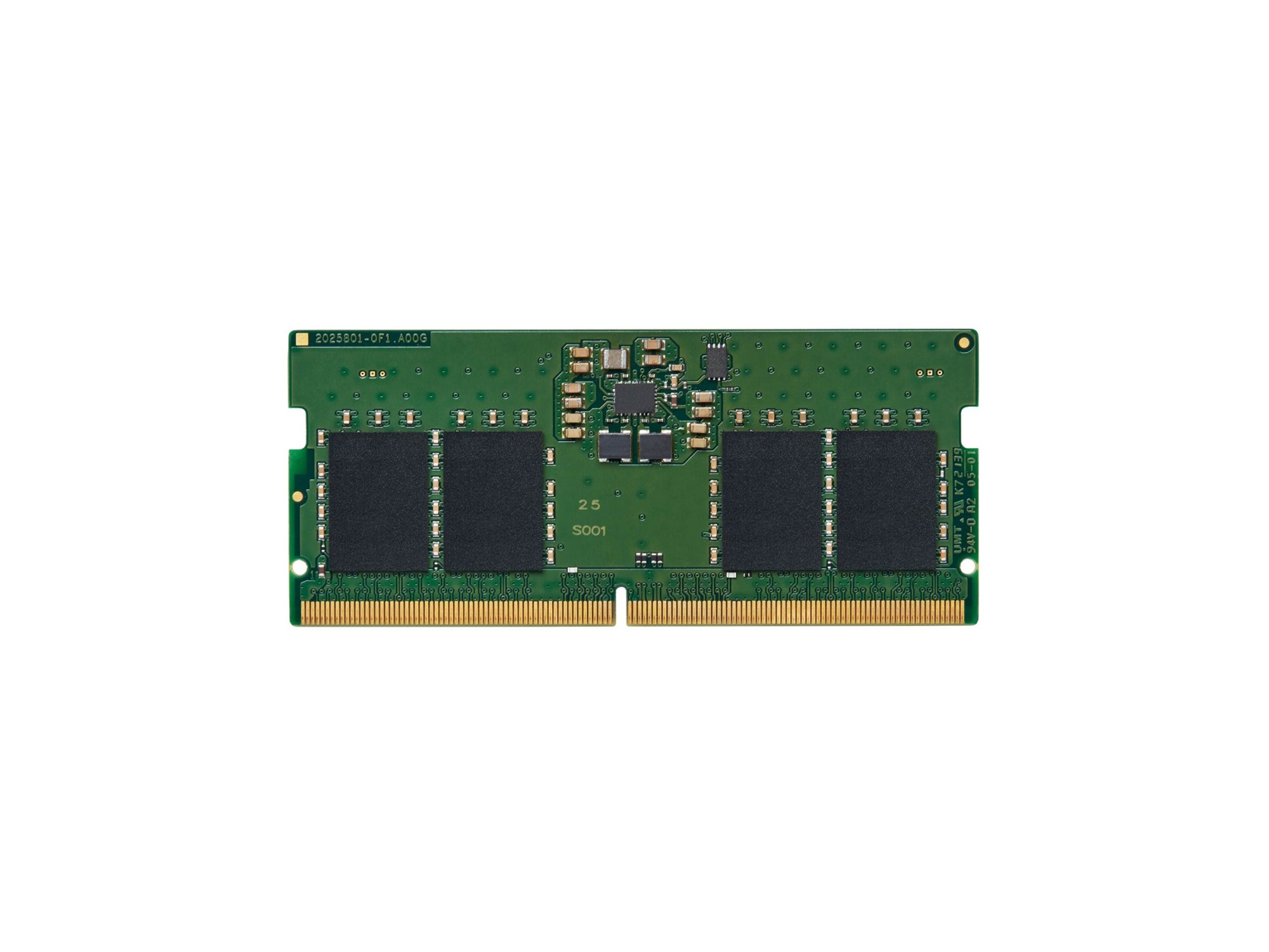 Kingston KVR56S46BS6-8 8GB 5600MT/s DDR5 Non-ECC CL46 SODIMM 1Rx16 | Kingston