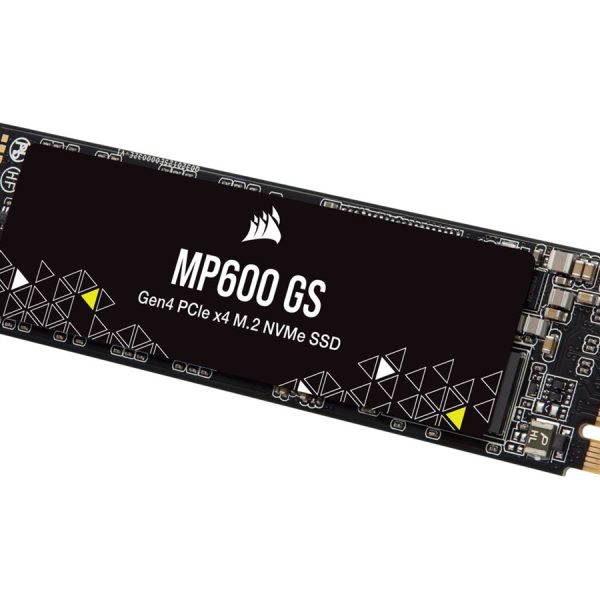 Corsair MP600 GS | 1000 GB | SSD form factor M.2 2280 | Solid-state drive interface PCIe Gen4x4 | Read speed 4800 MB/s | Write speed 3900 MB/s