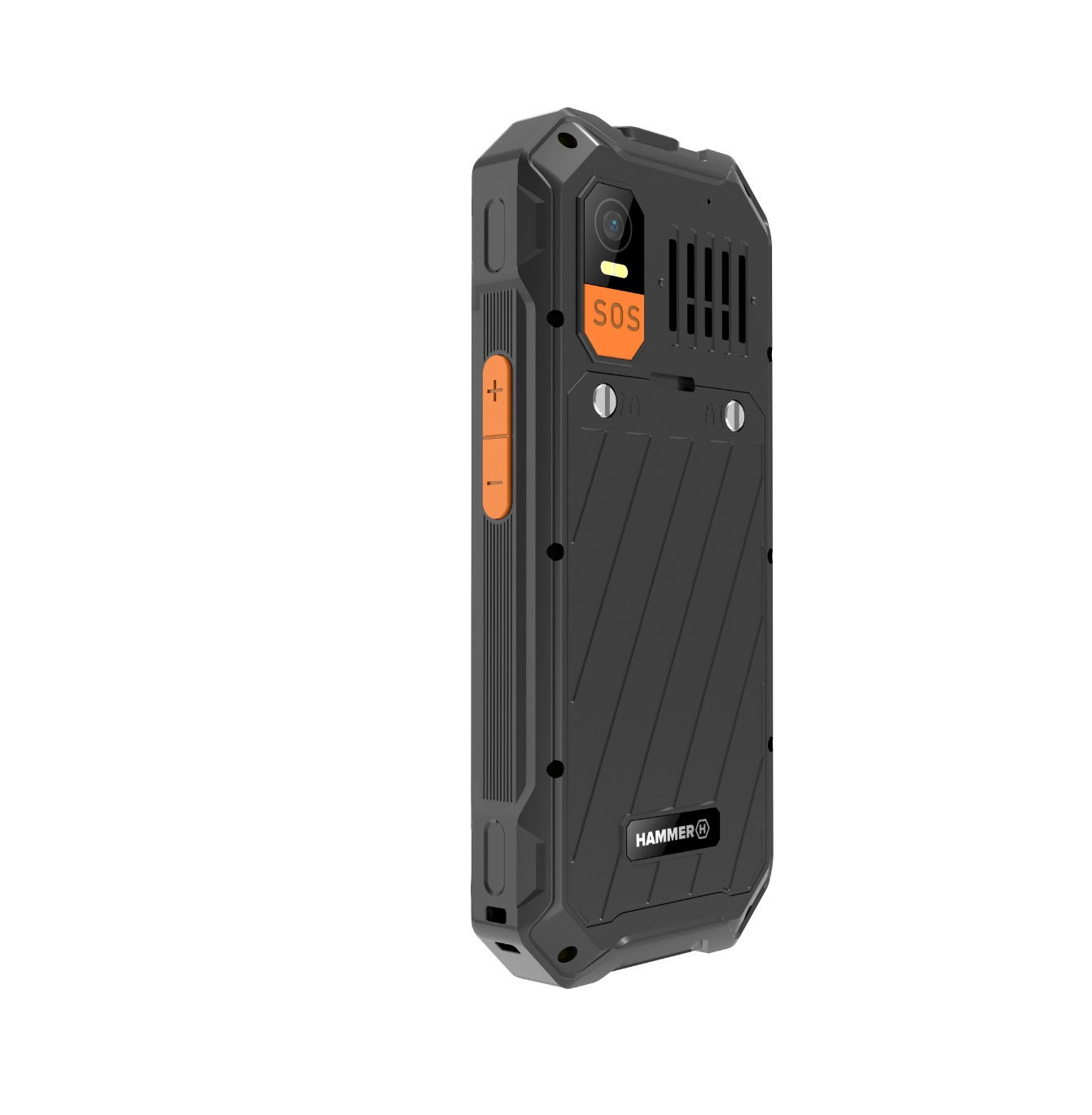 Hammer 6 LTE | Black | 2.4 " | IPS | 48 MB | 128 MB | Dual SIM | Nano SIM | 3G | Bluetooth | 2.1 | USB version Type-C | Built-in camera | Main camera resolution 2 MP | 2500 mAh - Image 4