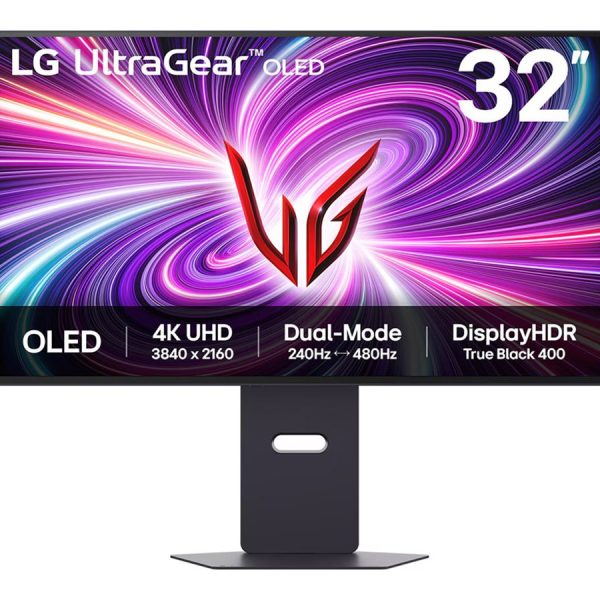 LG | 32GS95UV-B | 32 " | OLED | 16:9 | 240 Hz | 0.03 ms | 3840 x 2160 pixels | 275 cd/m² | HDMI ports quantity 2