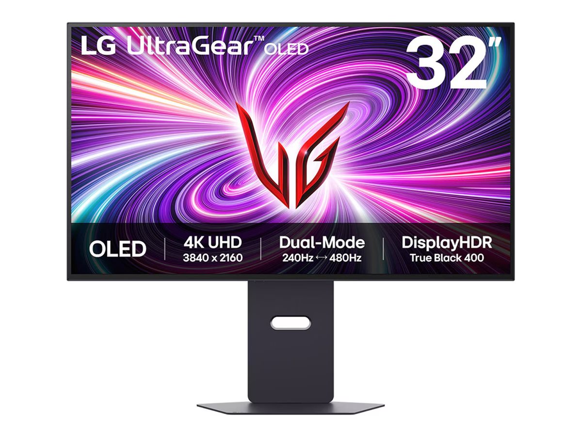 LG | 32GS95UV-B | 32 " | OLED | 16:9 | 240 Hz | 0.03 ms | 3840 x 2160 pixels | 275 cd/m² | HDMI ports quantity 2