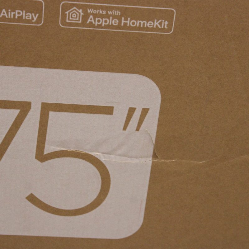 SALE OUT. TCL 75T8C 75" (189 cm) 4K QLED TV with Google TV | TCL 4K QLED TV | 75T8C | 75 | Smart TV | Google TV | Black | DAMAGED PACKAGING - Image 4