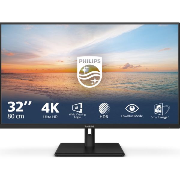 Philips | 32E1N1800LA/00 | 31.5 " | VA | 16:9 | 60 Hz | 4 ms | 3840 x 2160 pixels | 300 cd/m² | HDMI ports quantity 2