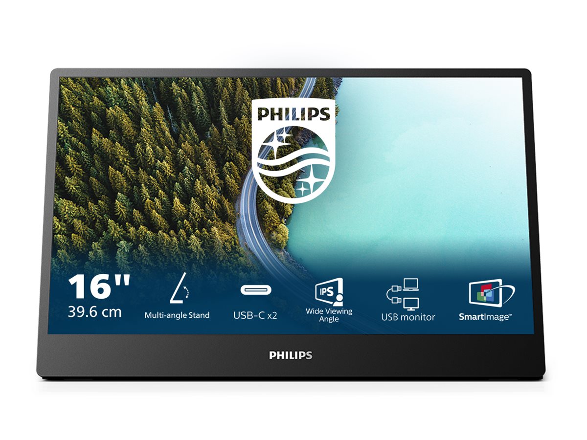 Philips | 16B1P3302D/00 | 16 " | IPS | 75 Hz | 4 ms | 1920 x 1080 pixels | 250 cd/m²