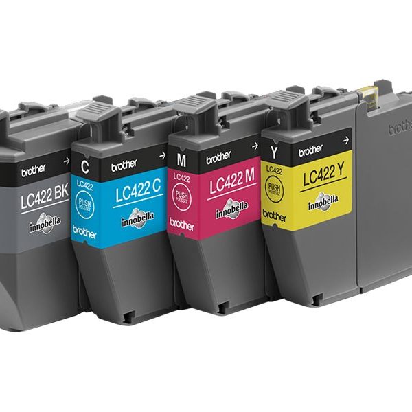 Brother LC422VAL | Ink Cartridge | Black, Cyan, Magenta, Yellow