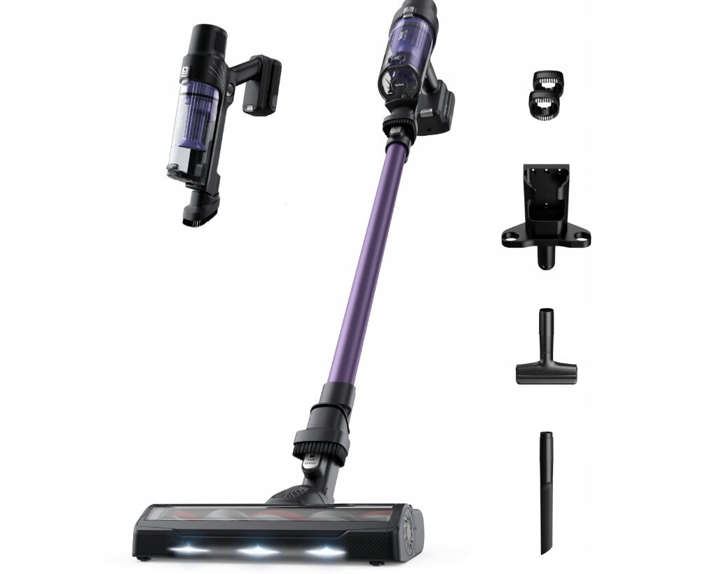 TEFAL | Vacuum cleaner | TY6A31 | Cordless operating | Handstick | 140 W | Operating time (max) 180 min | Purple/Black