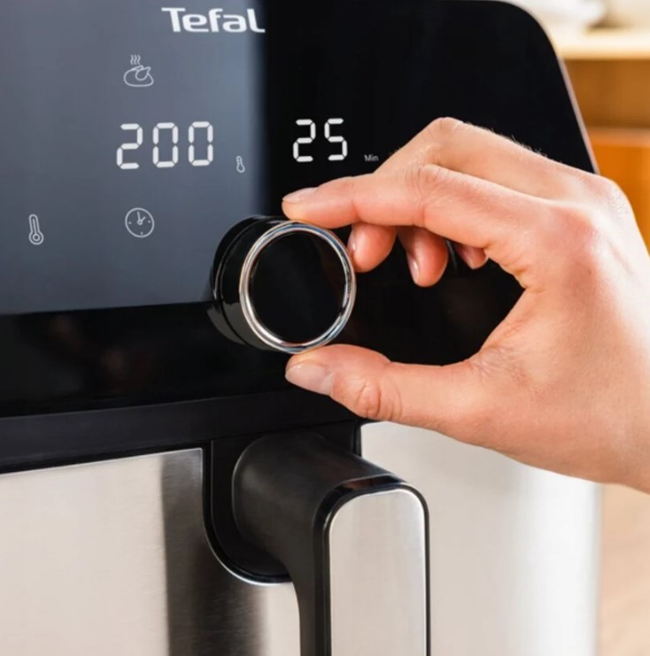 TEFAL Easy Fry Mega Air Fryer | EY855D10 | Power 1700 W | Capacity 7.5 L | Black - Image 8