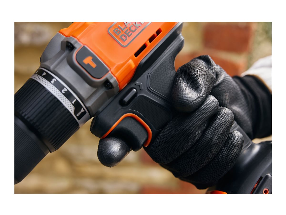 BLACK & DECKER 18V Drill Driver with 2x2.0 Ah Batteries | BCD383D2XK-QW - Image 13