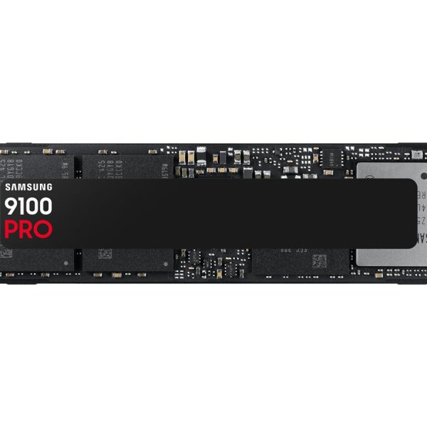 Samsung 9100 PRO | Solid state drive | 4000 GB | SSD form factor M.2 2280 | Solid-state drive interface PCI Express 5.0 x4 (NVMe) | Read speed 14800 MB/s | Write speed 13400 MB/s