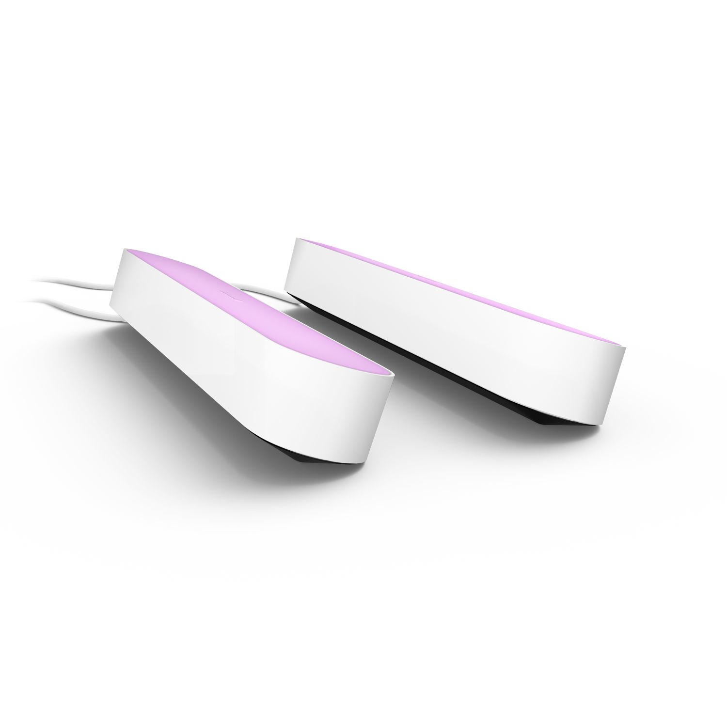 Philips Hue Play WCA Lightbar Base, Twin pack, White | 42 W | 2000-6500 Hue White Colour Ambiance