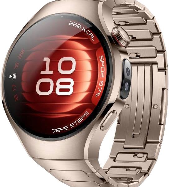 Huawei Watch 5 42mm | Smart watch | AMOLED | 1.38 inches | Waterproof | Sand gold