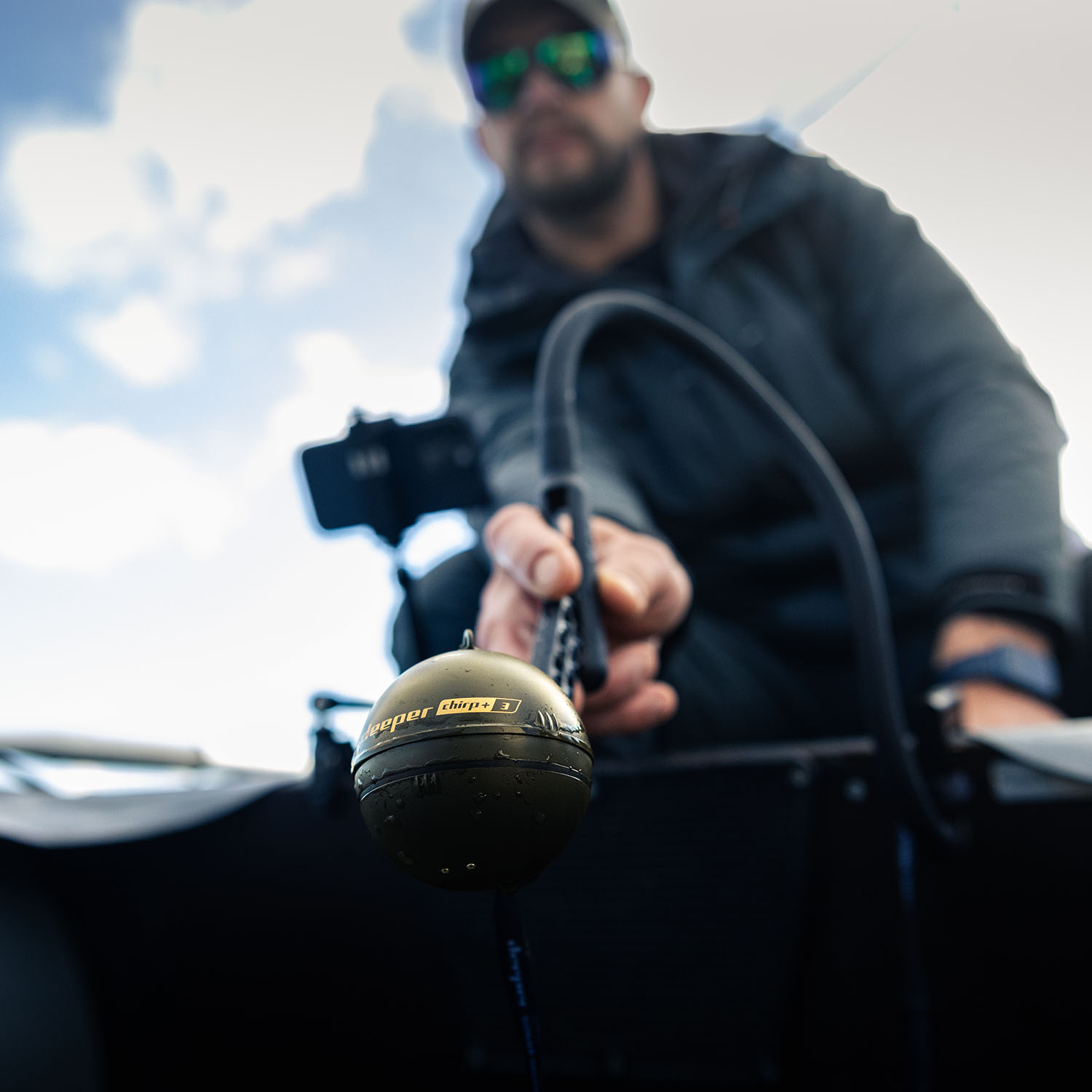 Deeper Smart Sonar Chirp+3 | Sonar | Wi-Fi | Brown Green - Image 4