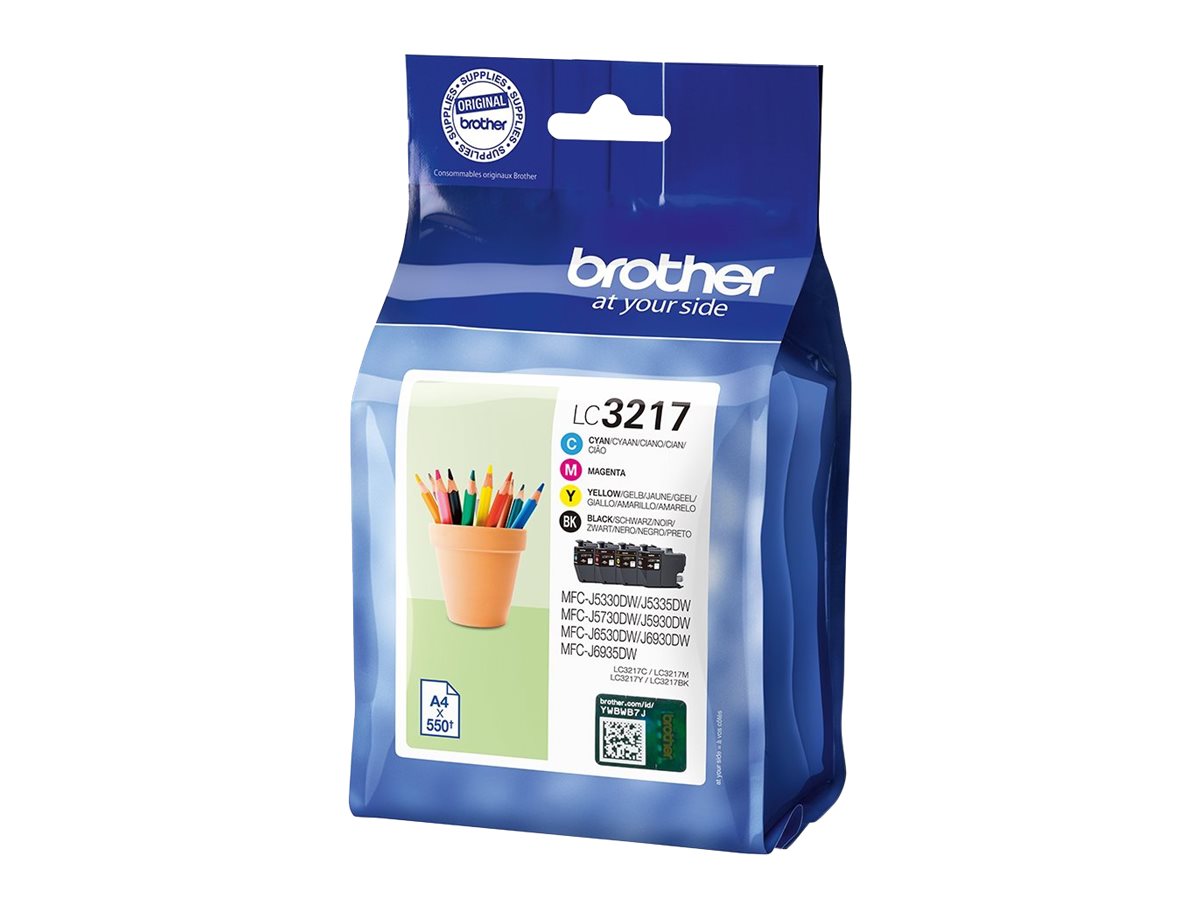 Brother LC3217 | Ink cartridge | Black/Yellow/Cyan/Magenta