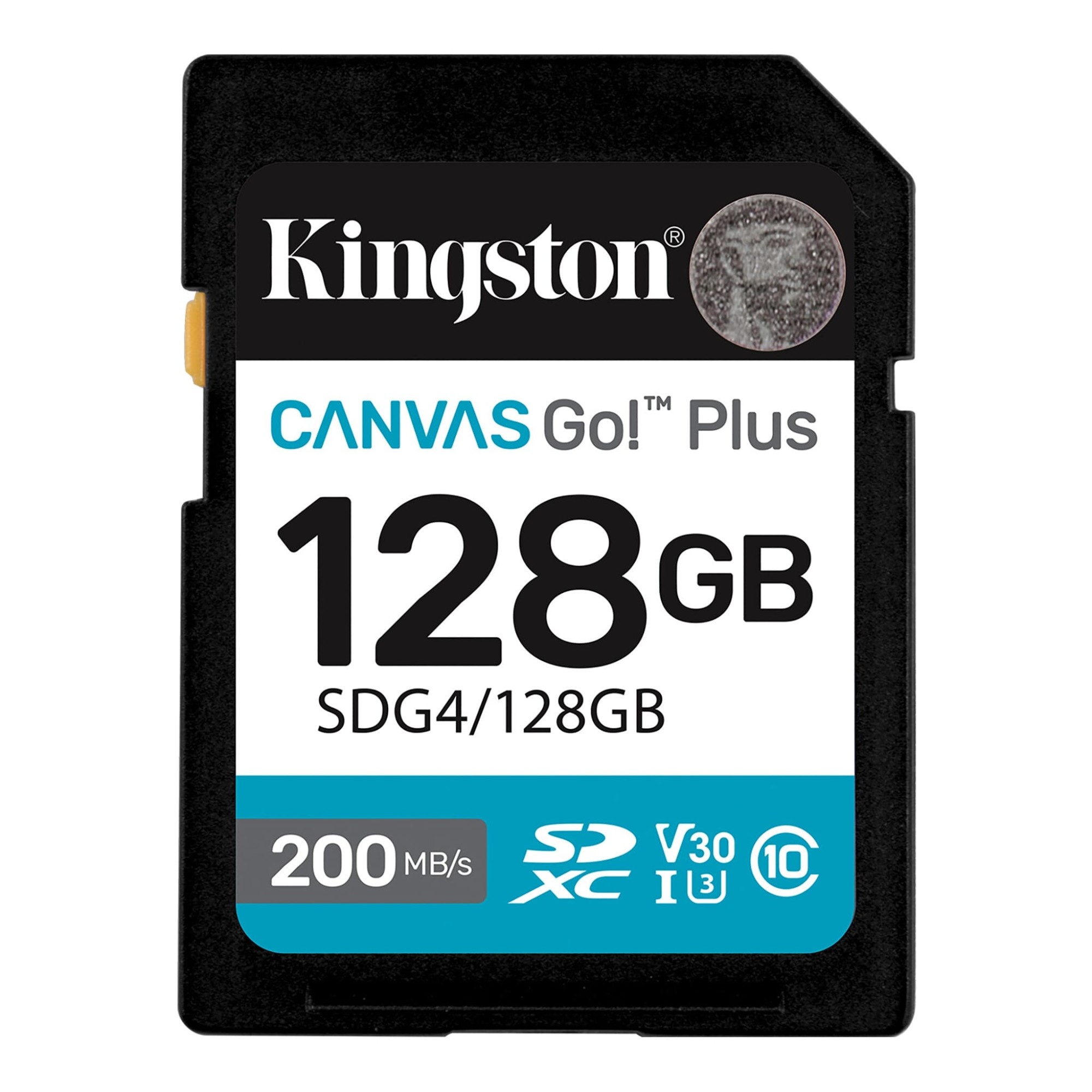 Kingston | Canvas Go! Plus | 128 GB | SD | Flash memory class Class 10, UHS-I, U3, V30