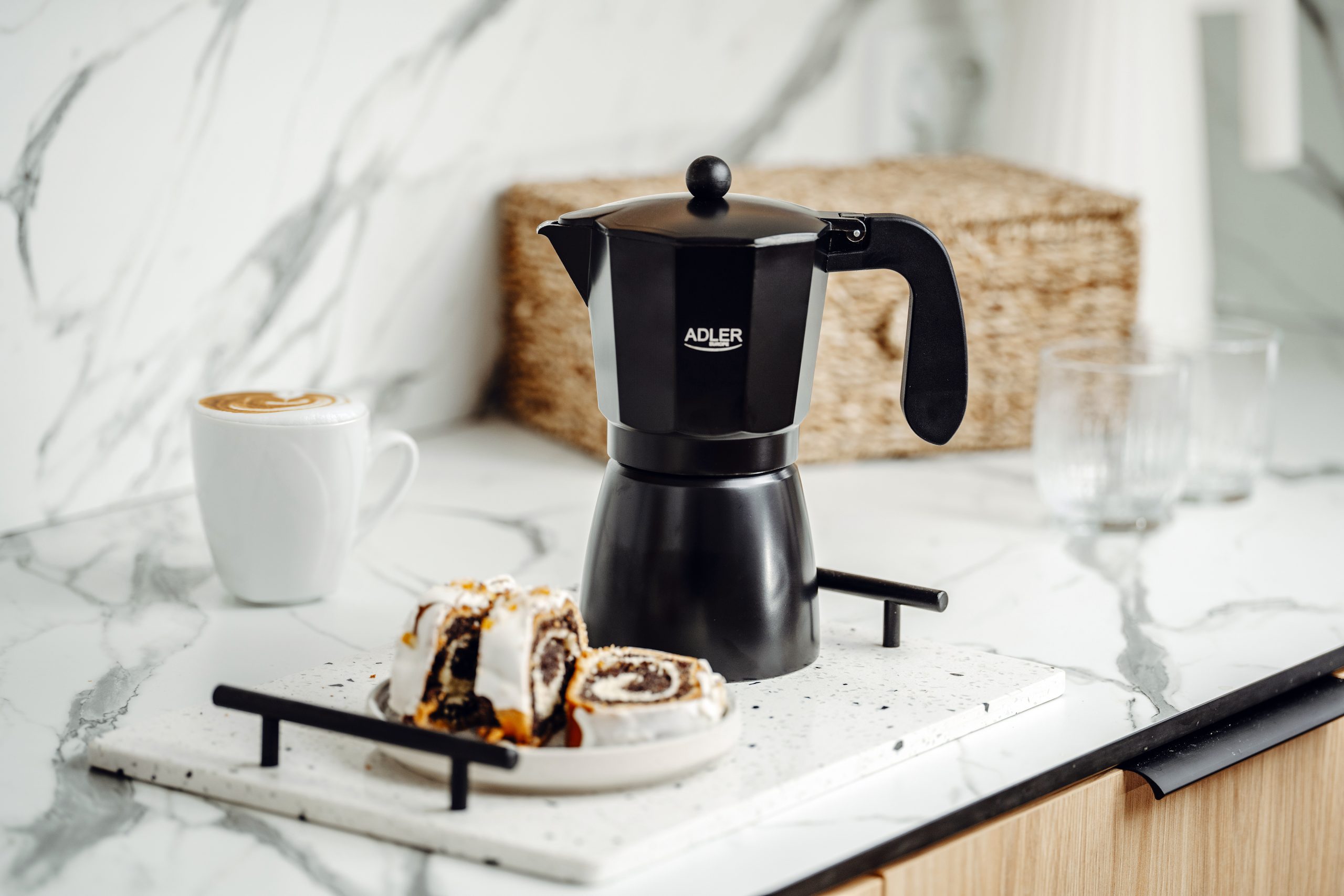 Adler Espresso Coffee Maker | AD 4429 | Black - Image 8